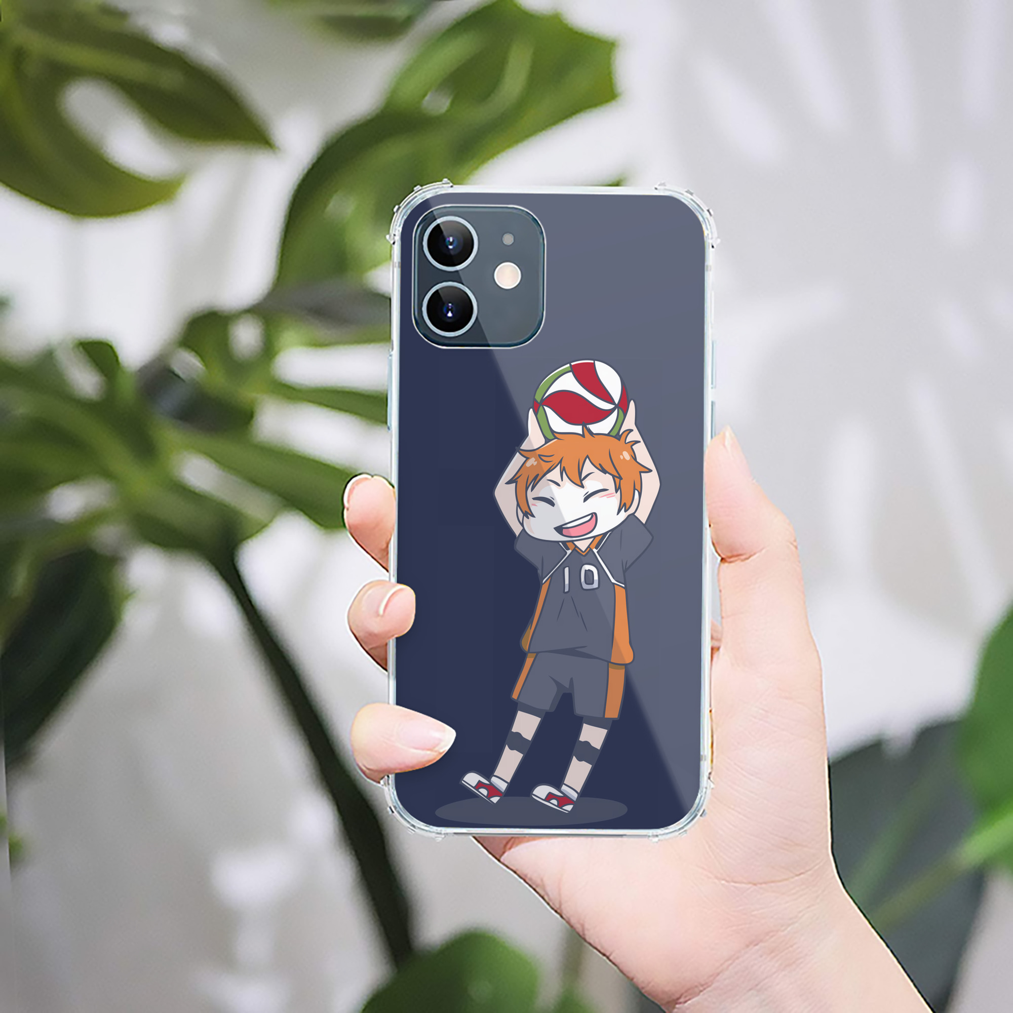 （画像用） ハイキュー!! Haikyu!! 【iPhone 12シリーズ対応】透明スマホケース（クリアソフトケース）
